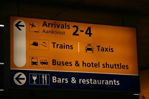 Airport billboards