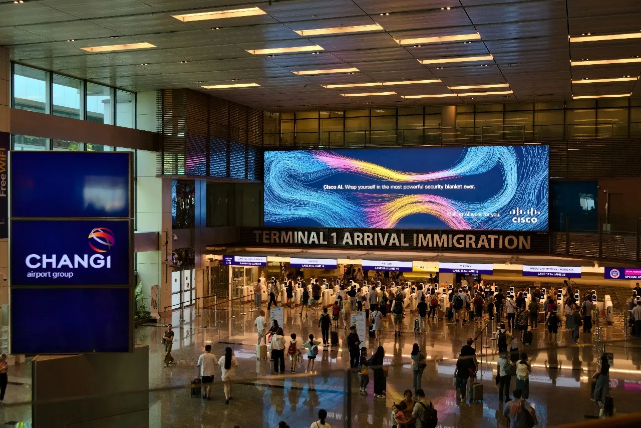 Indoor LED wall