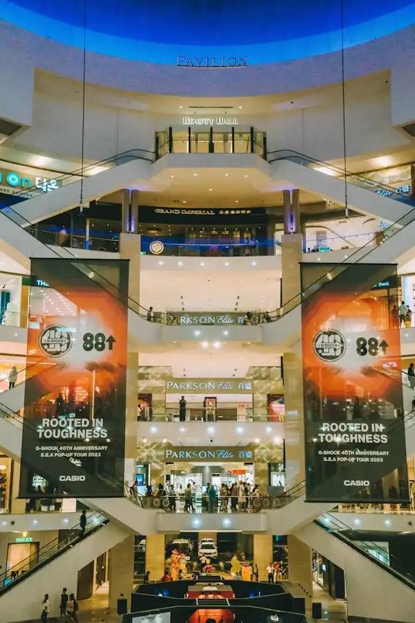 Mall billboards