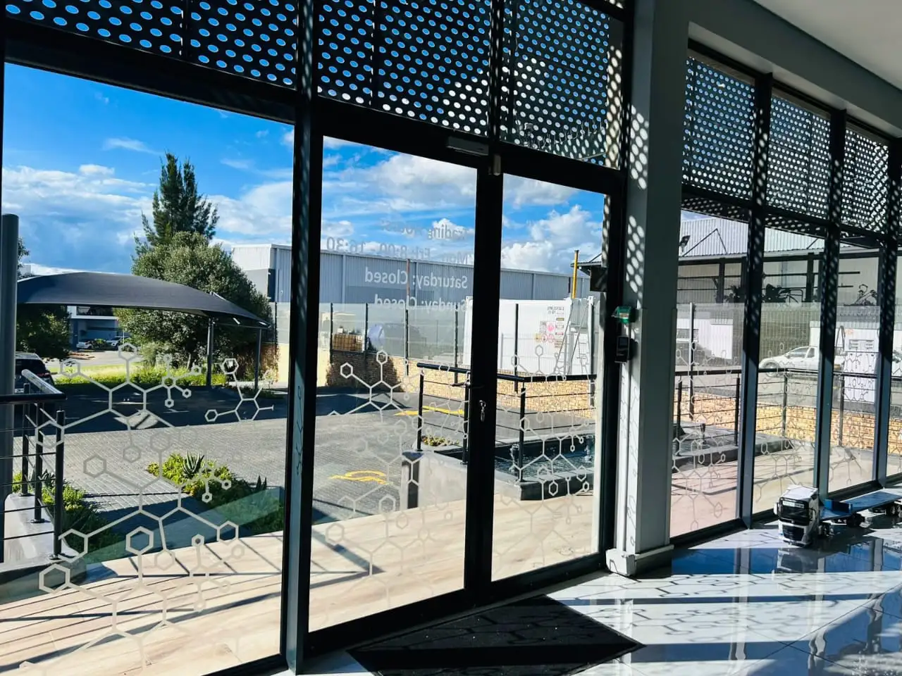Window signage project